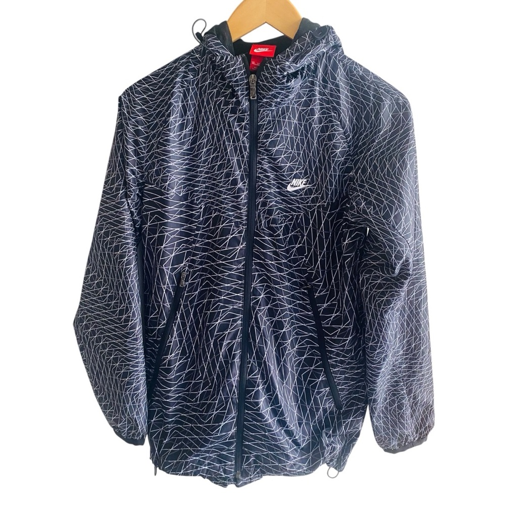 Nike RU Grid Print WindRunner Women's Jacket EUC Size XS - Picture 4 of 13